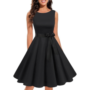 Vintage Rockabilly Party Dress for Women