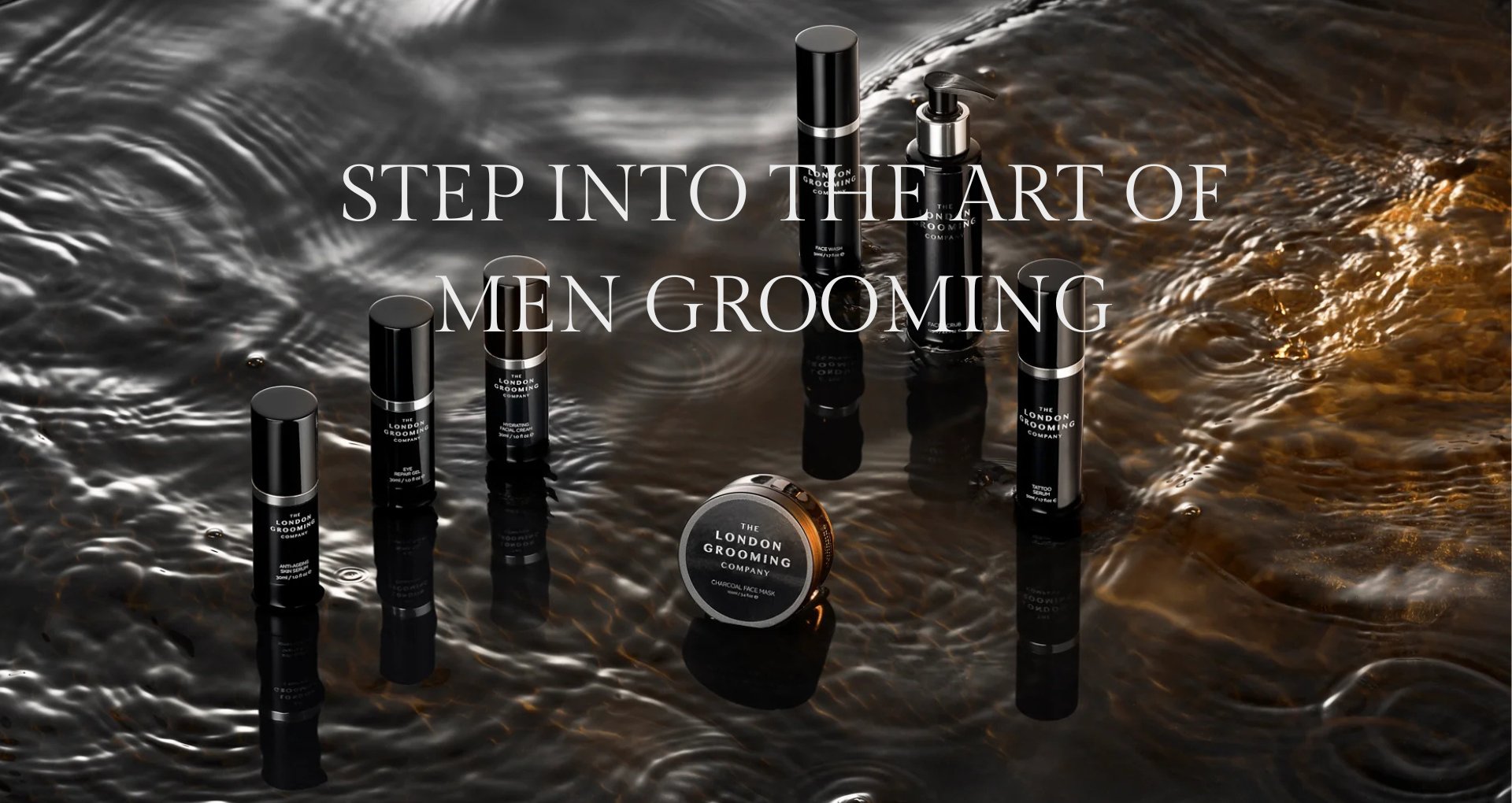 STEP INTO THE ART OF MEN GROOMING